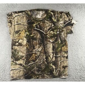 Ranger Camo T-Shirt Men XL Realtree Pocket Cut Off Muscle Tee Outdoor Hunting‎